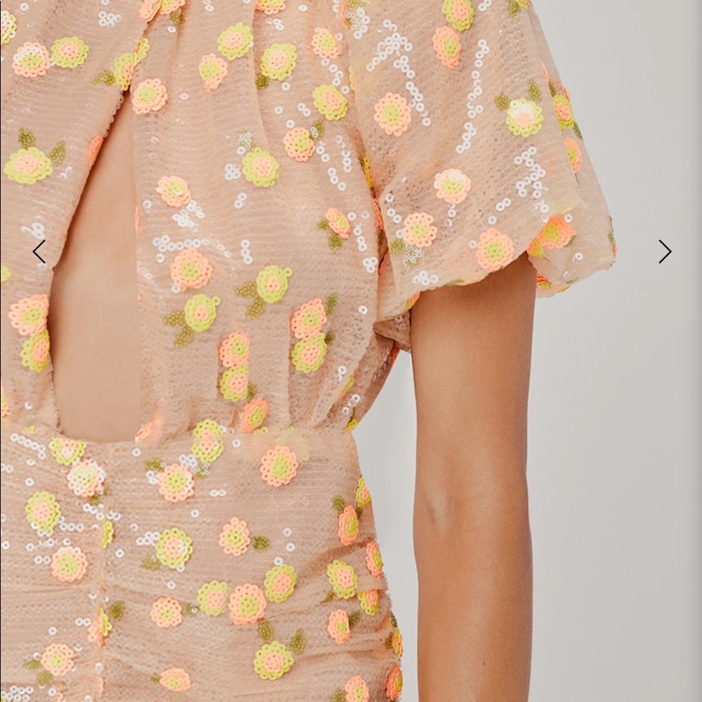 Floral Embroidered Dress